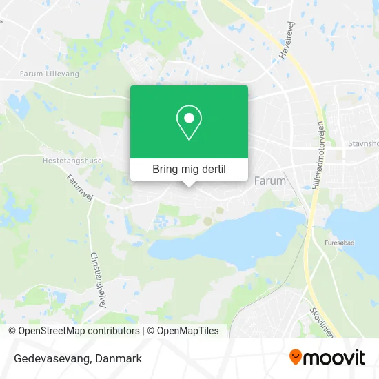 Gedevasevang kort