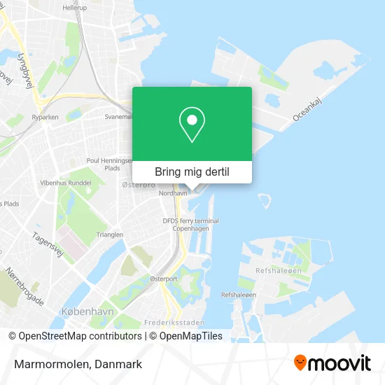 Marmormolen kort
