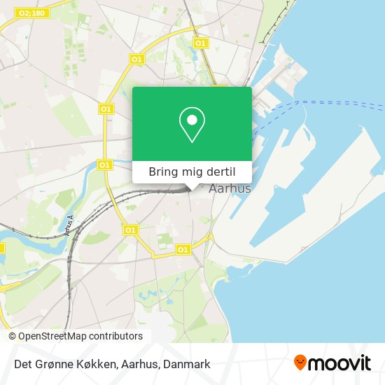 Det Grønne Køkken, Aarhus kort