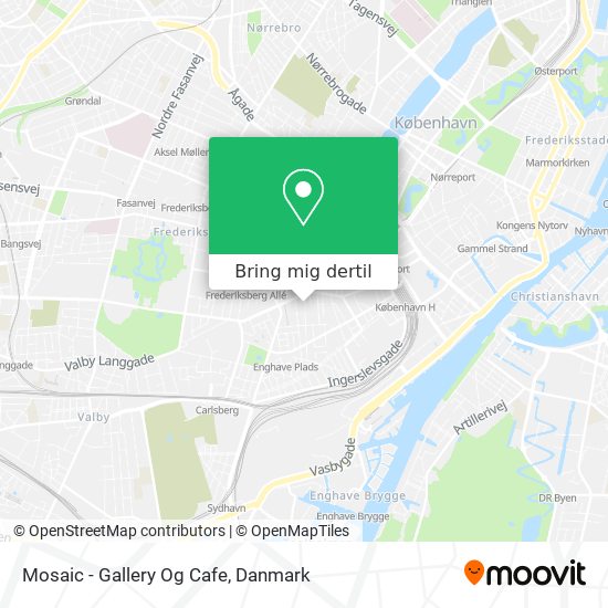 Mosaic - Gallery Og Cafe kort