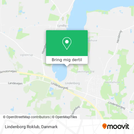 Lindenborg Roklub kort