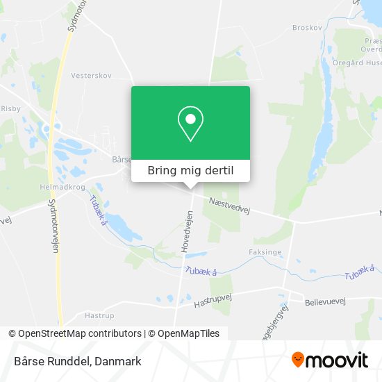 Bårse Runddel kort