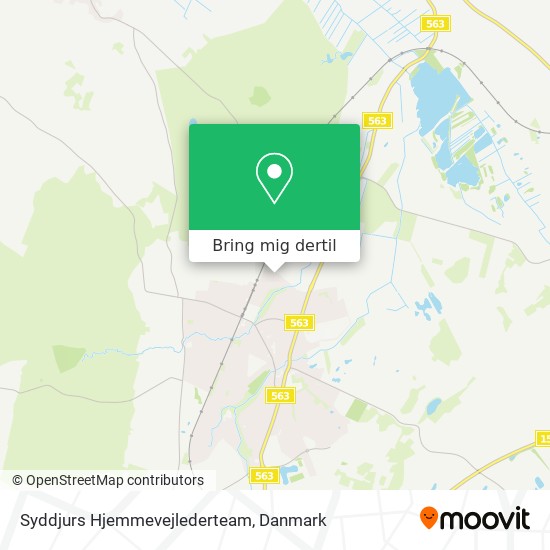 Syddjurs Hjemmevejlederteam kort