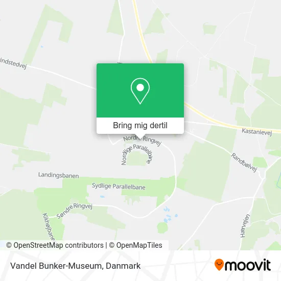 Vandel Bunker-Museum kort