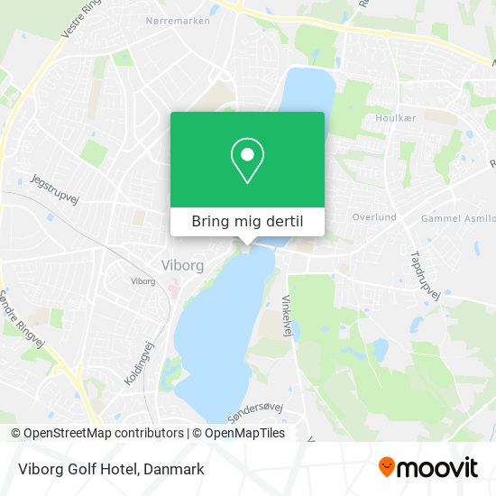 Viborg Golf Hotel kort