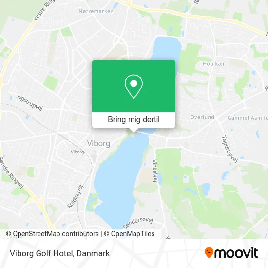 Viborg Golf Hotel kort