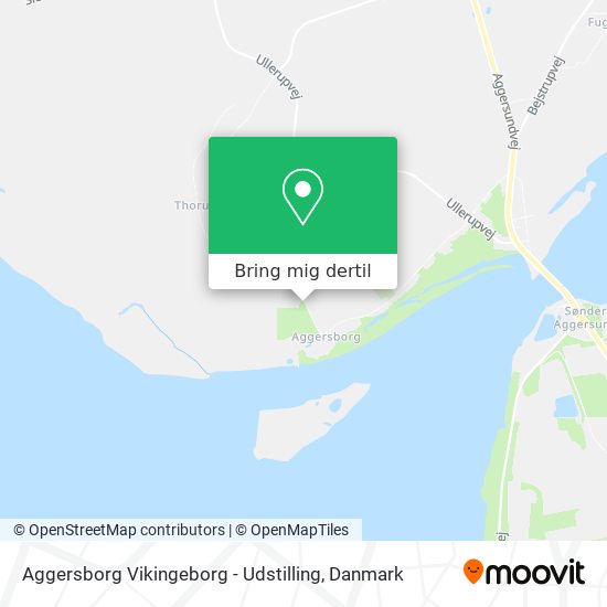 Aggersborg Vikingeborg - Udstilling kort