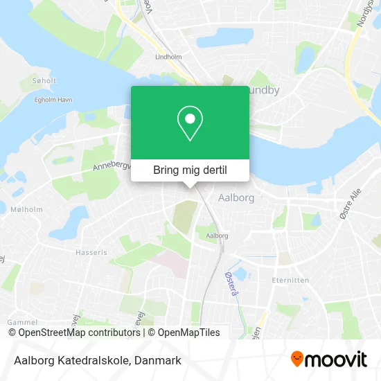 Aalborg Katedralskole kort