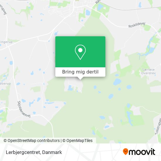 Lerbjergcentret kort