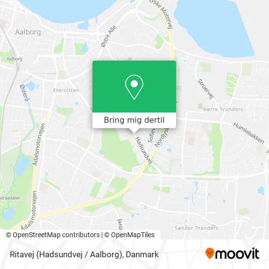 Ritavej (Hadsundvej / Aalborg) kort