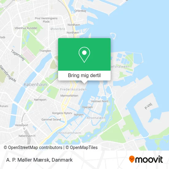 A. P. Møller Mærsk kort