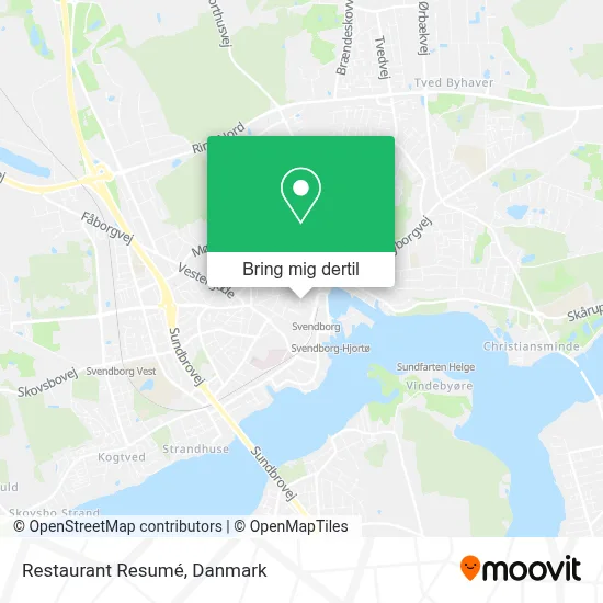 Restaurant Resumé kort