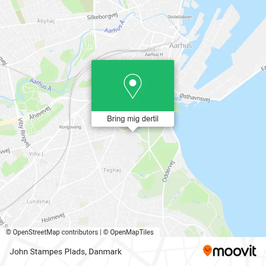 John Stampes Plads kort