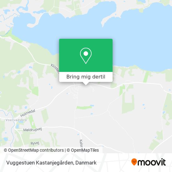 Vuggestuen Kastanjegården kort