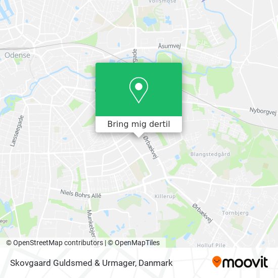 Skovgaard Guldsmed & Urmager kort