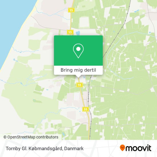 Tornby Gl. Købmandsgård kort