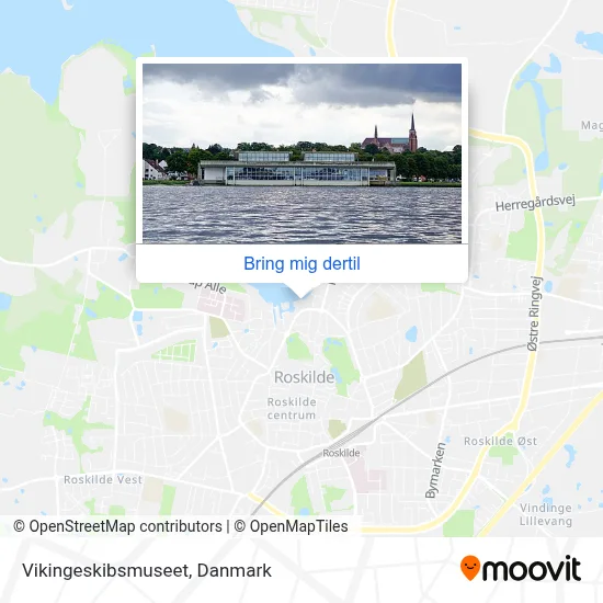 Vikingeskibsmuseet kort