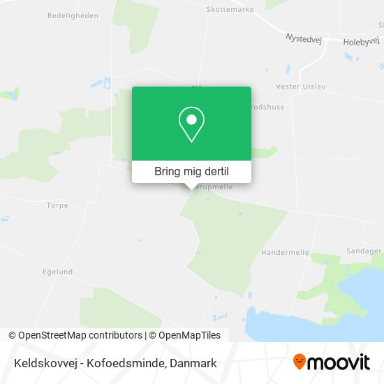 Keldskovvej - Kofoedsminde kort