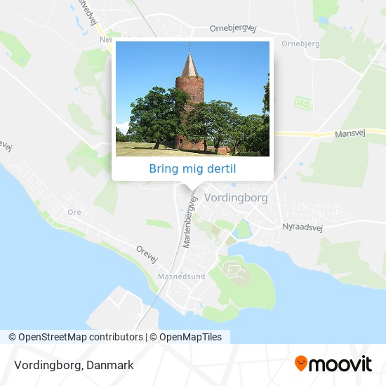 Vordingborg kort