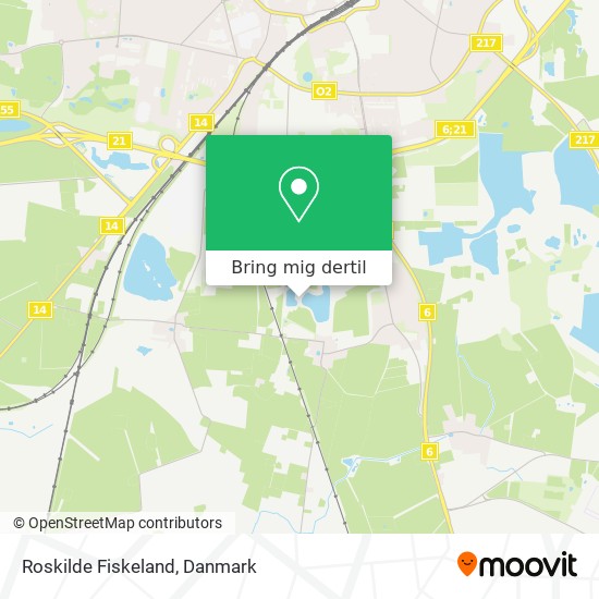 Roskilde Fiskeland kort