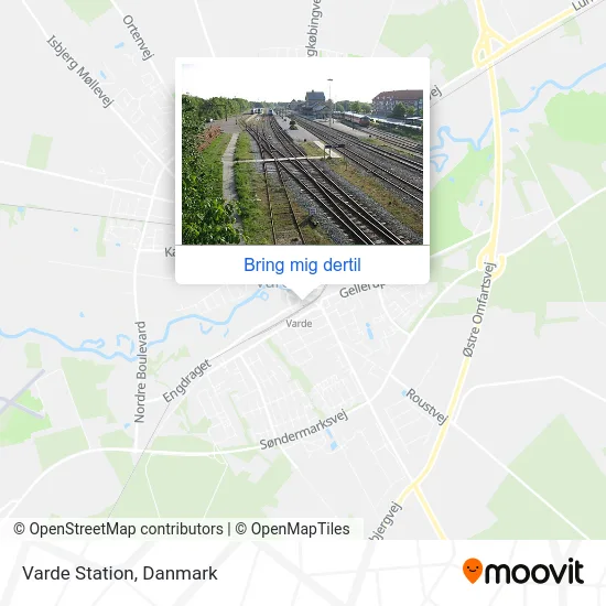 Varde Station kort