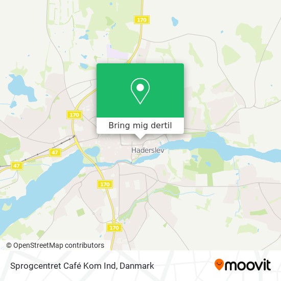 Sprogcentret Café Kom Ind kort