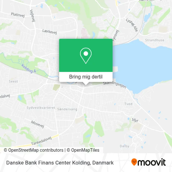 Danske Bank Finans Center Kolding kort