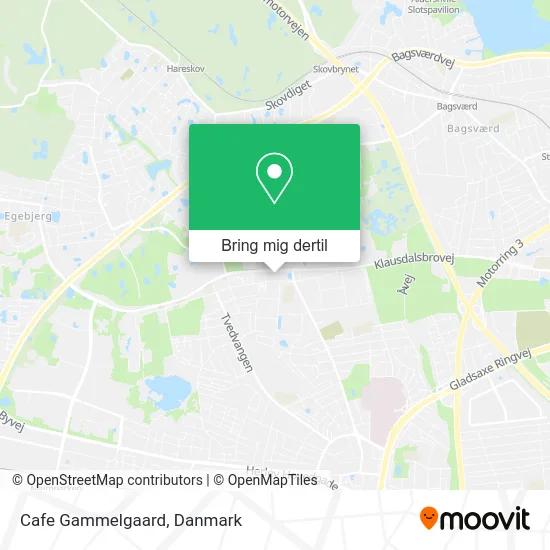 Cafe Gammelgaard kort