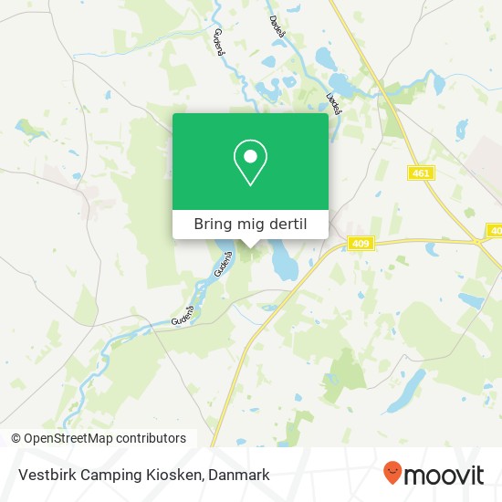 Vestbirk Camping Kiosken kort