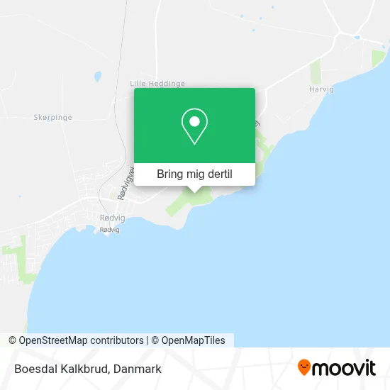 Boesdal Kalkbrud kort