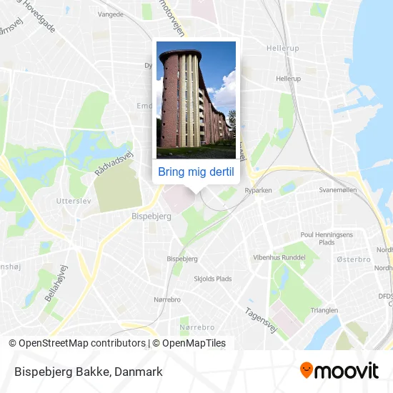 Bispebjerg Bakke kort