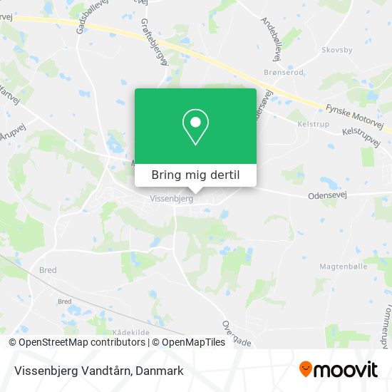 Vissenbjerg Vandtårn kort