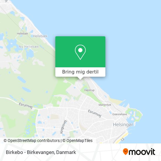 Birkebo - Birkevangen kort