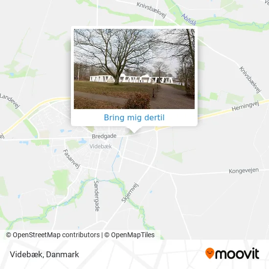 Videbæk kort