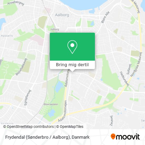 Frydendal (Sønderbro / Aalborg) kort