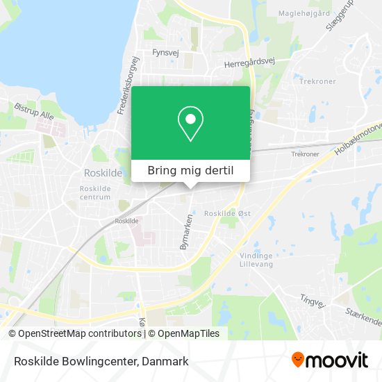 Roskilde Bowlingcenter kort