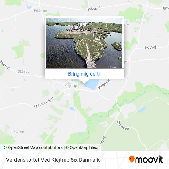 Verdenskortet Ved Klejtrup Sø kort