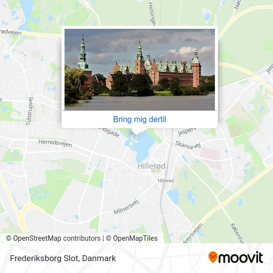 Frederiksborg Slot kort