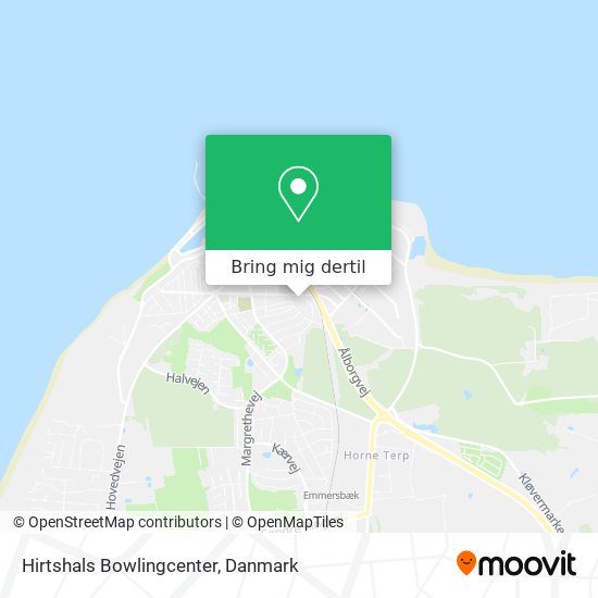 Hirtshals Bowlingcenter kort