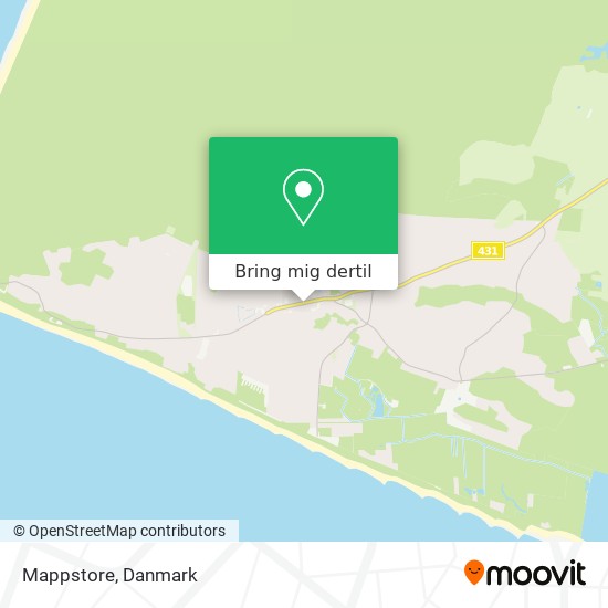 Mappstore kort