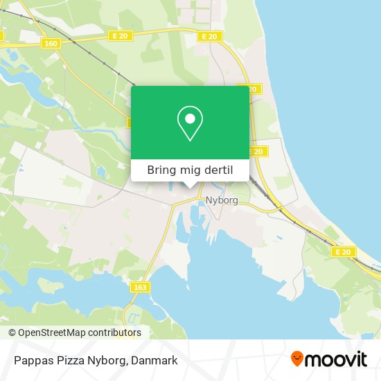 Pappas Pizza Nyborg kort