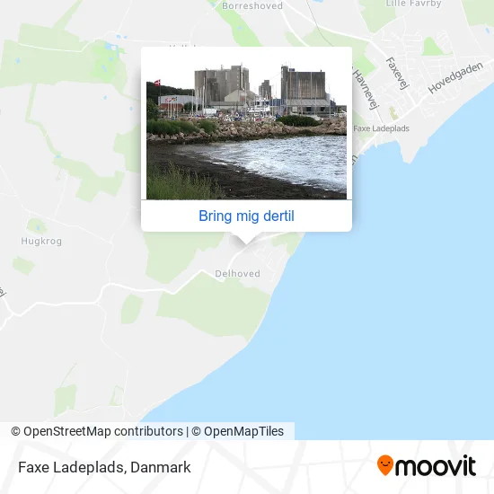 Faxe Ladeplads kort