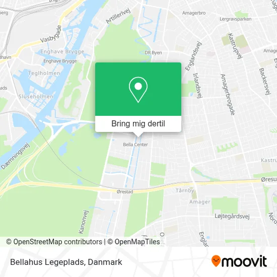 Bellahus Legeplads kort