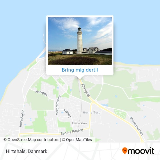 Hirtshals kort