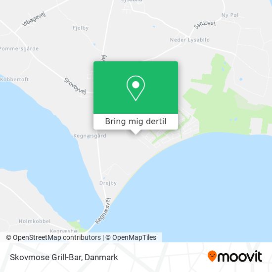 Skovmose Grill-Bar kort
