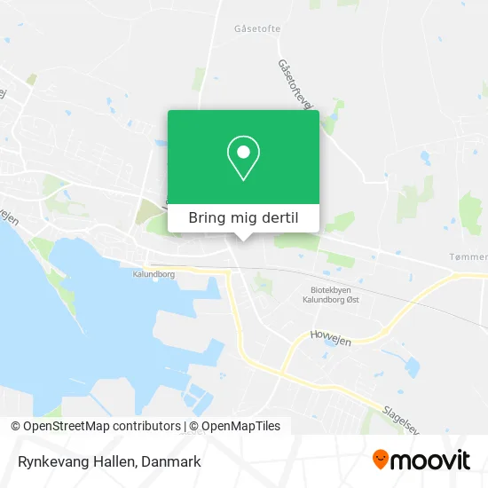 Rynkevang Hallen kort