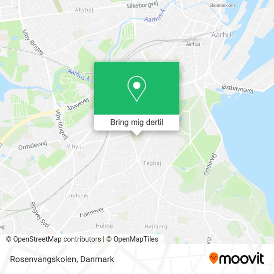 Rosenvangskolen kort