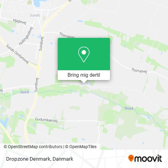 Dropzone Denmark kort