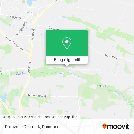 Dropzone Denmark kort