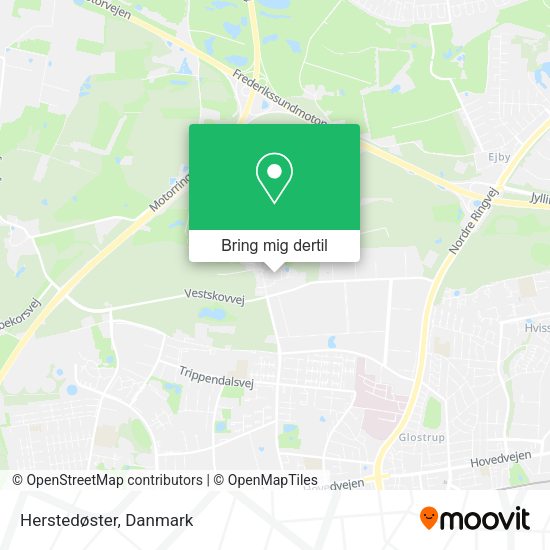 Herstedøster kort